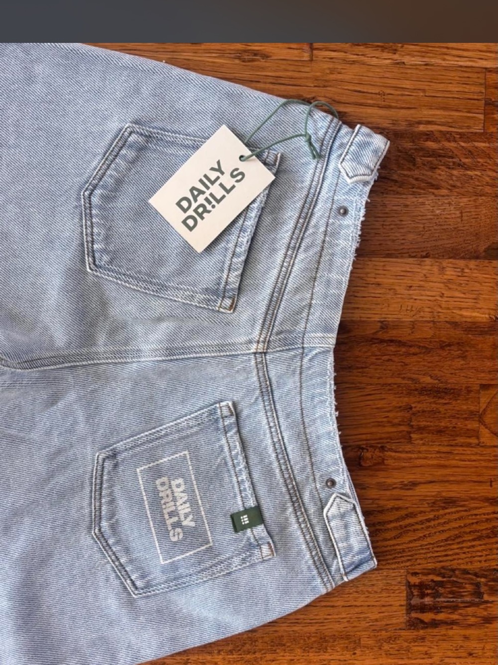 Daily Drills Women’s Light Blue High-Rise Jeans